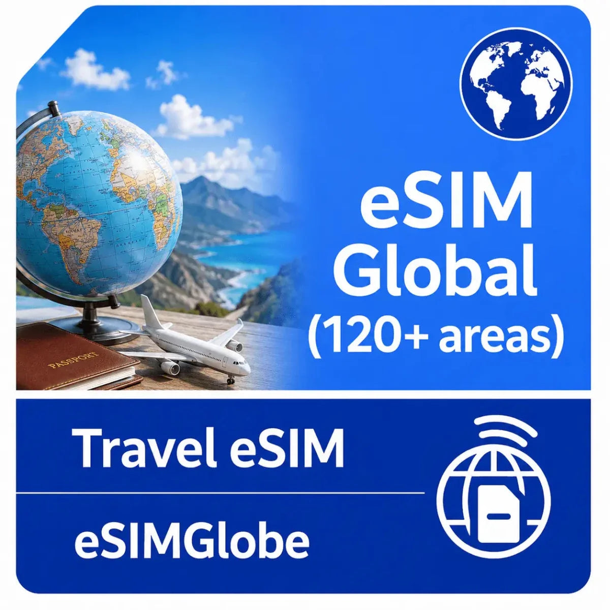 eSIM Global (120+ areas) Unlimited